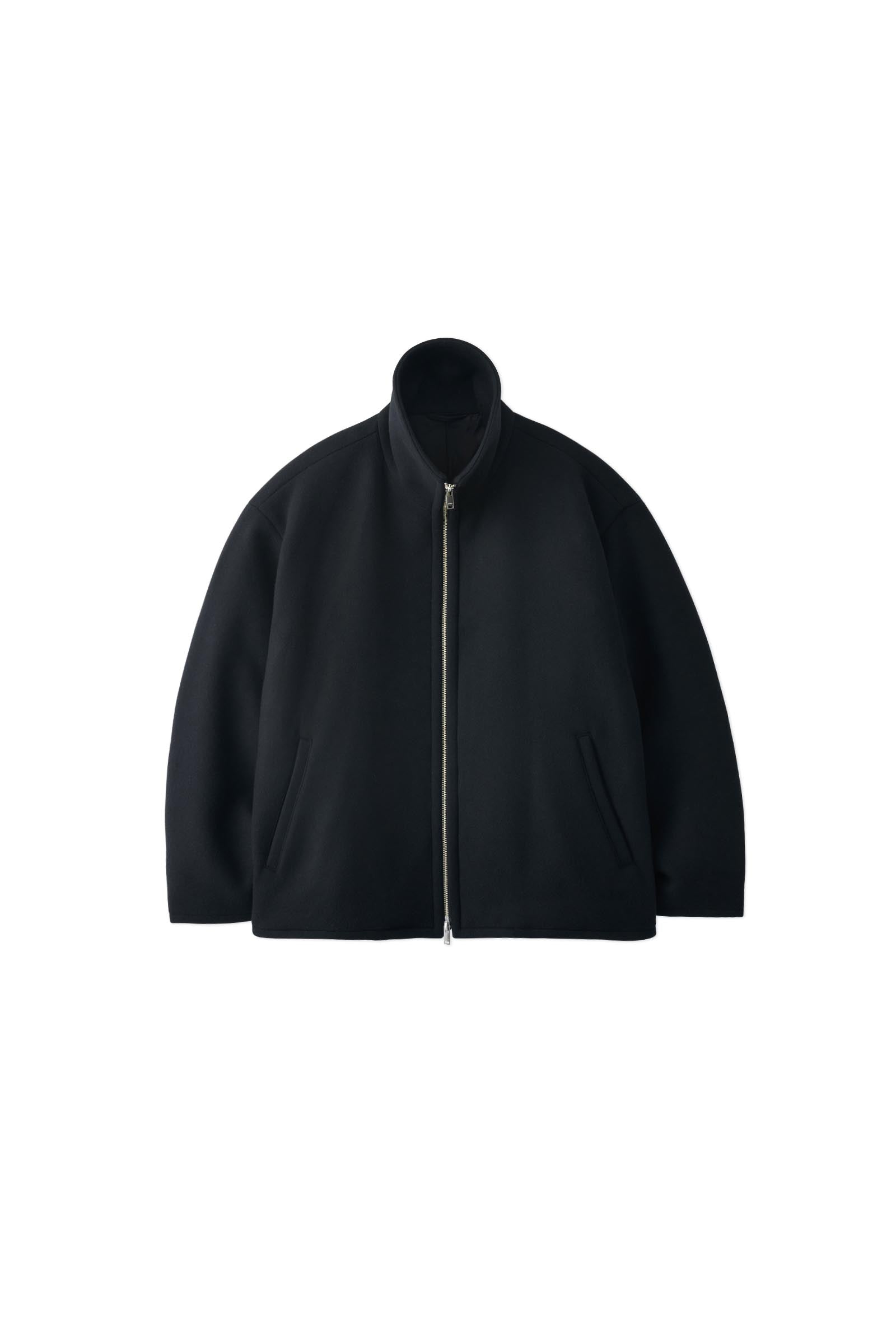 YOKE / Melton Stand Collar Zip Blouson – carol ONLINE STORE