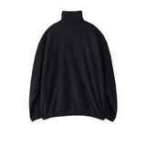 YOKE / Wool Cashmere Fleece Half Zip Pullover