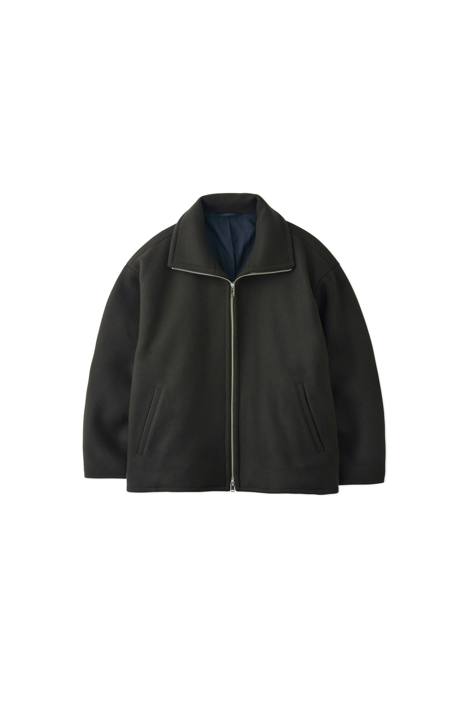 YOKE / Melton Stand Collar Zip Blouson – carol ONLINE STORE