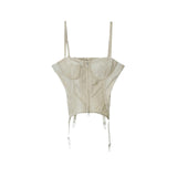 ERiKOKATORi / flow dye nylon bustier