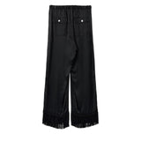 ERiKOKATORi / fringe silk pants
