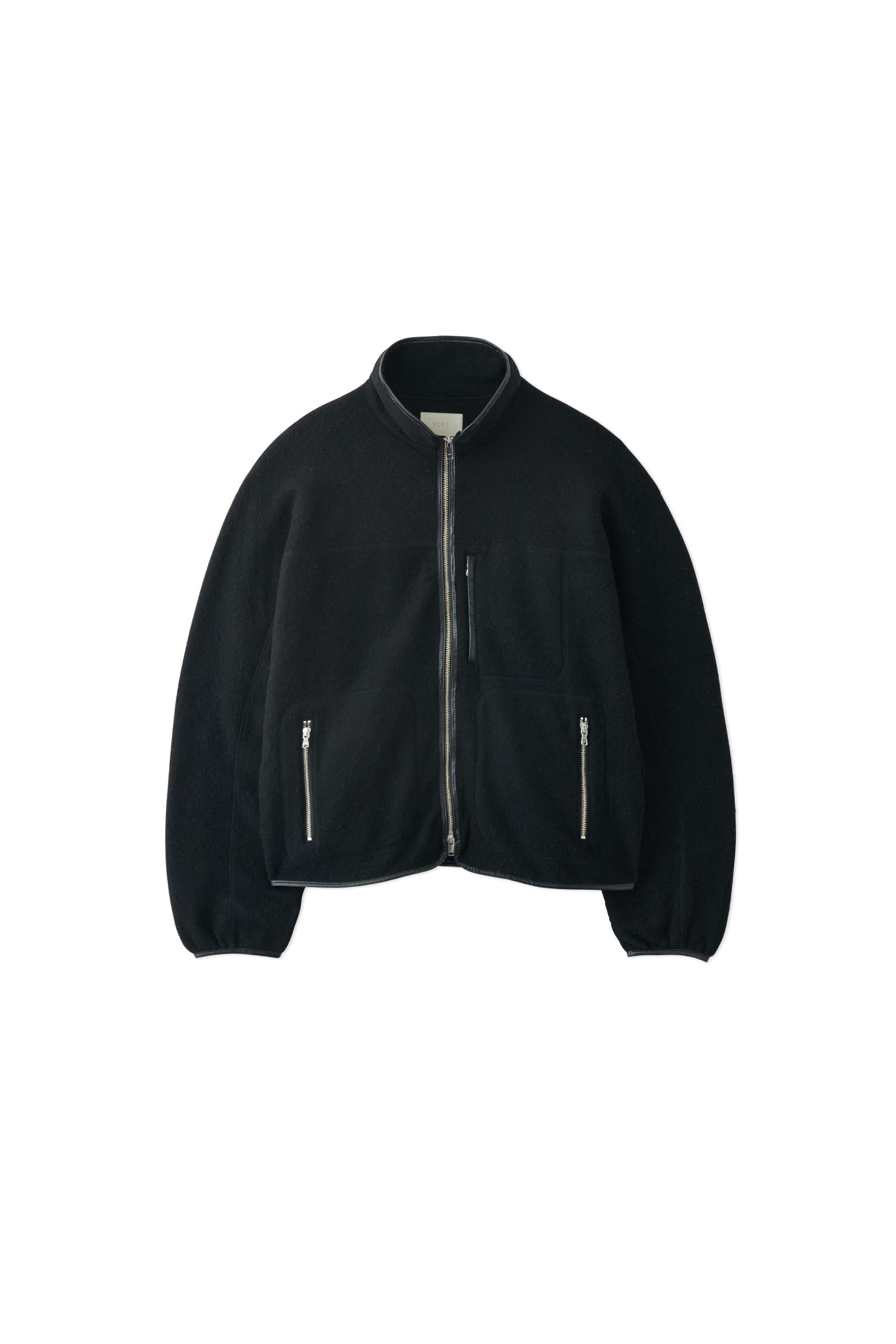 YOKE / Wool Fleece Zip Blouson