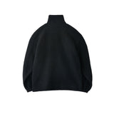 YOKE / Wool Fleece Half Zip Pullover