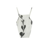 ERiKOKATORi / suminagashi organic cotton camisole