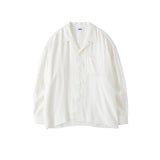 REVERBERATE / OPEN COLLAR SHIRT
