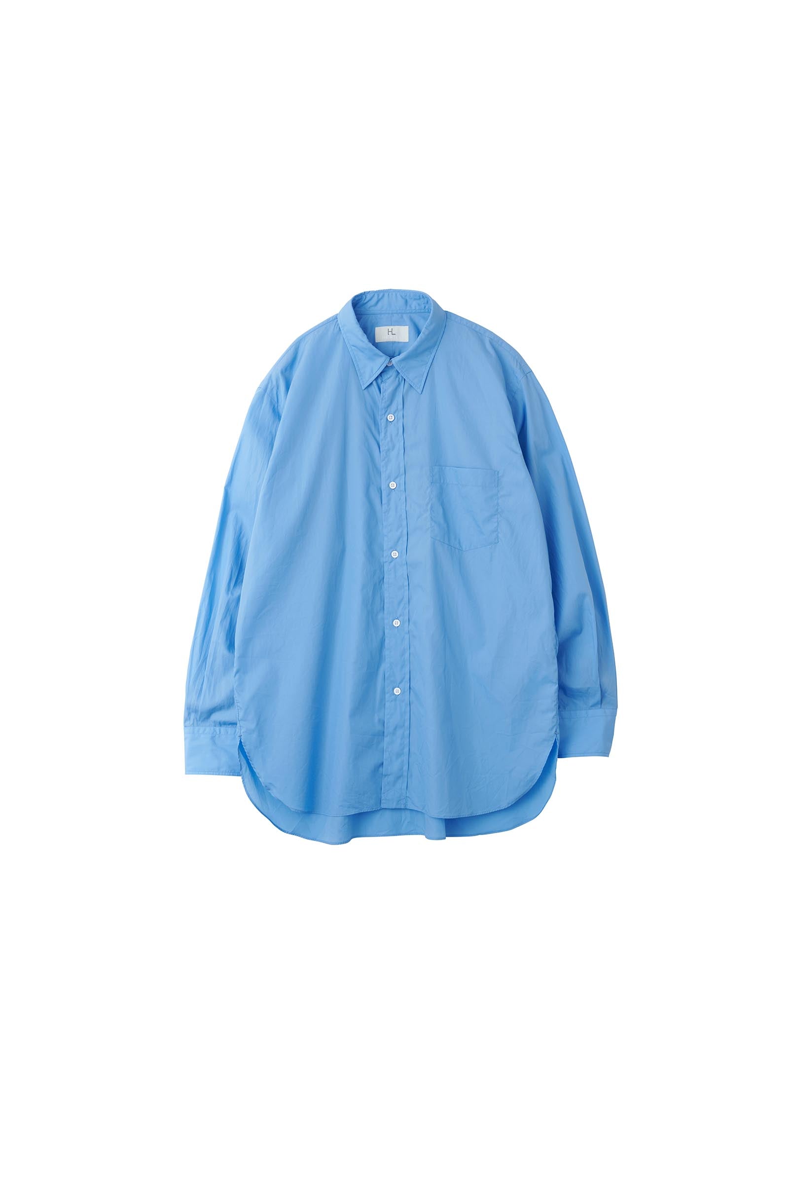 トップス HERILL 21-080-HL-8110-1 Cotton Polo HERILL(ヘリル) Supima poplin Regular collarスーピマポプリン