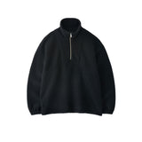 YOKE / Wool Fleece Half Zip Pullover