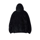 GABRIELA COLL GARMENTS / COTTON VELVET PUFFER HOODED JACKET