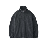 YOKE / Wool Fleece Half Zip Pullover