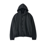 GABRIELA COLL GARMENTS / FLEECE HOODED ZIPPER JACKET