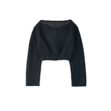 FETICO / Mohair knit short cardigan