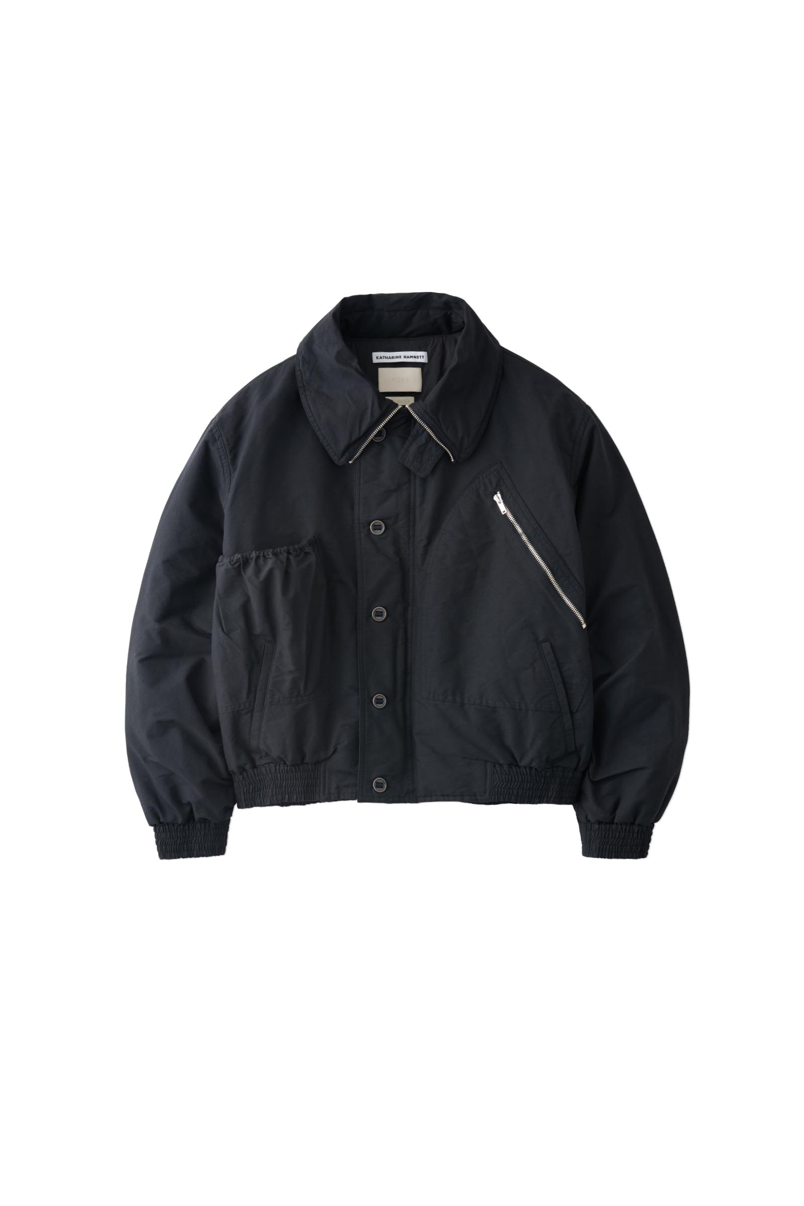 YOKE / "KATHARINE HAMNETT" Recycle Polyester Short Blouson
