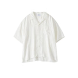 REVERBERATE / OPEN COLLAR SHORT SLEEVE