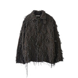 ERiKOKATORi / herringbone cut jaquard jacket