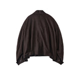 GABRIELA COLL GARMENTS / HEAVY WOOL CROPPED OVERSIZED JACKET