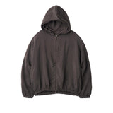 GABRIELA COLL GARMENTS / CUPRO DOUBLE HOODED ZIPPER JACKET