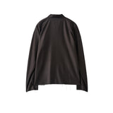 GABRIELA COLL GARMENTS / FINE WOOL ZIPPER SHIRT