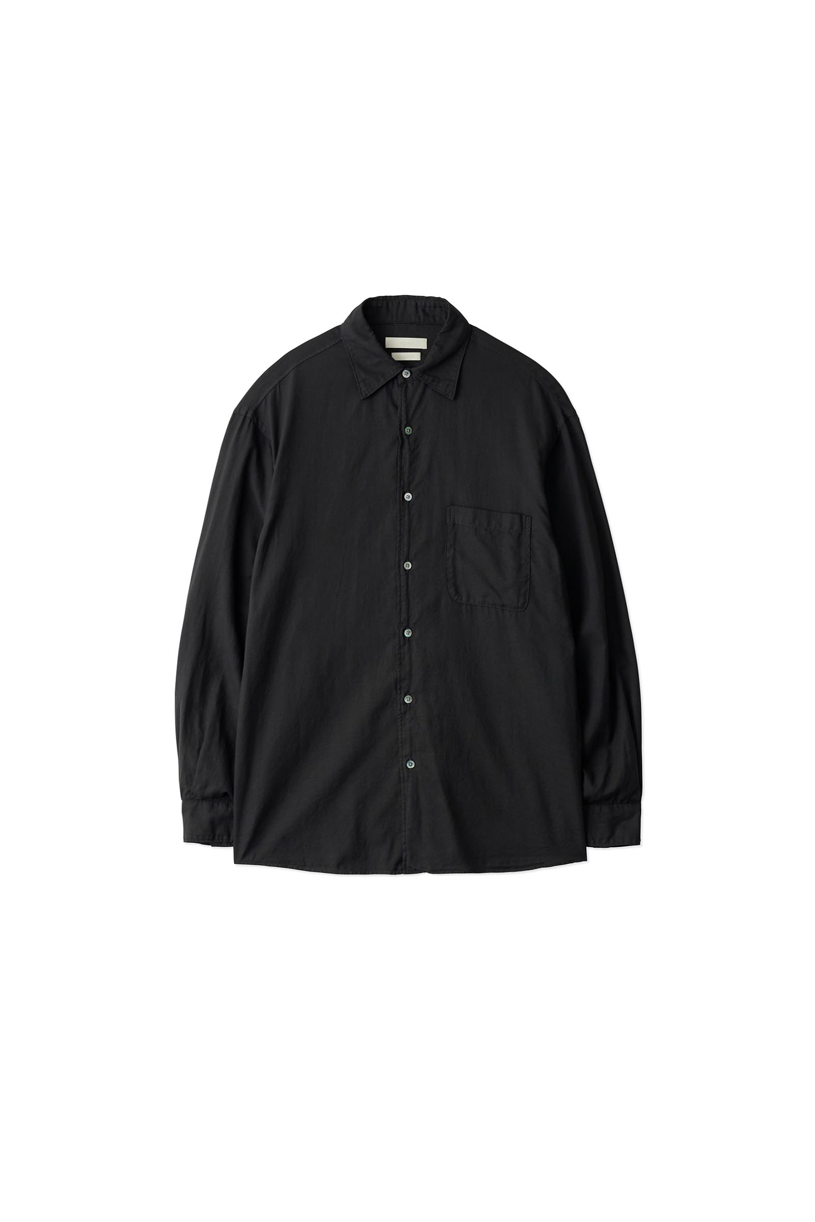 YOKE / Cotton Silk Garment-dyed Loosed Shirt