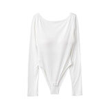 determ; / Collagen Twisted Back Bodysuit