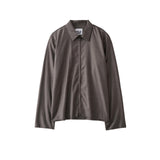 GABRIELA COLL GARMENTS / FINE WOOL ZIPPER SHIRT