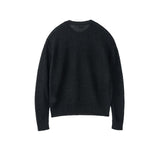 YOKE / Mesh Knit Shirt Crewneck Sweater
