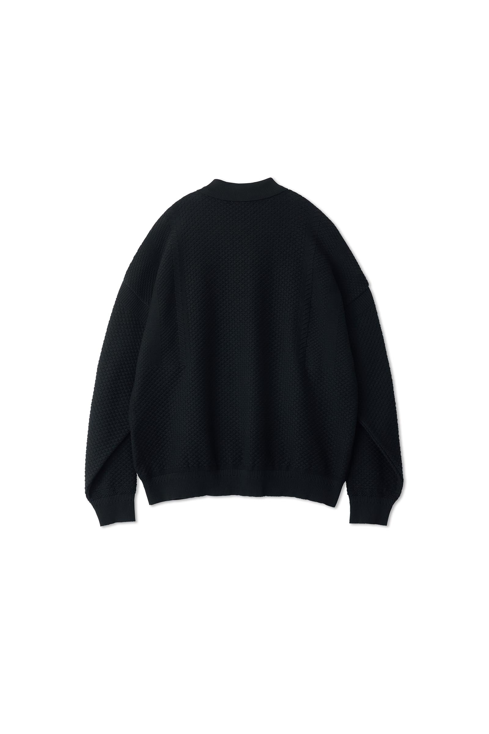 YASHIKI / Sekka Knit Polo – carol ONLINE STORE YASHIKI / Sekka Knit Polo – carol ONLINE STORE