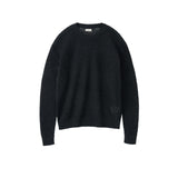 YOKE / Mesh Knit Shirt Crewneck Sweater