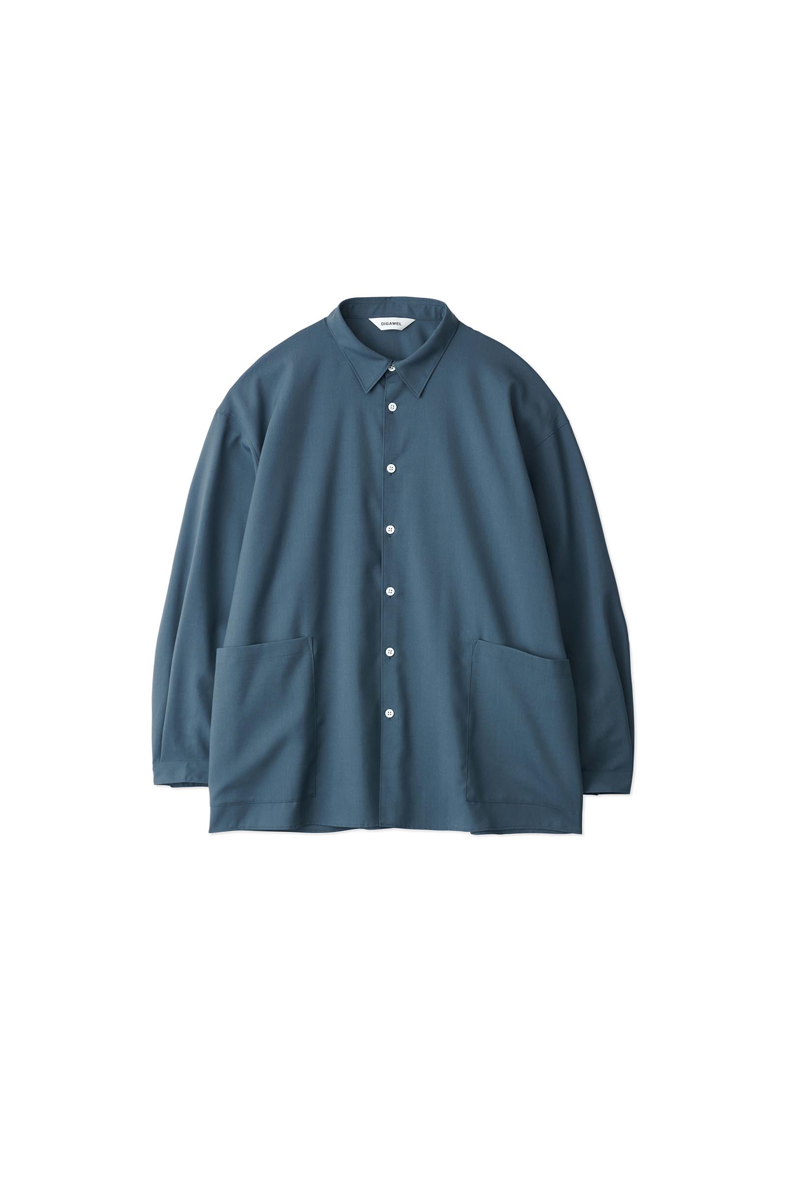 DIGAWEL / Side pocket L/S shirt