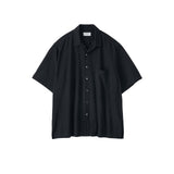 HERILL / Silk cotton nep Opencollar shirts