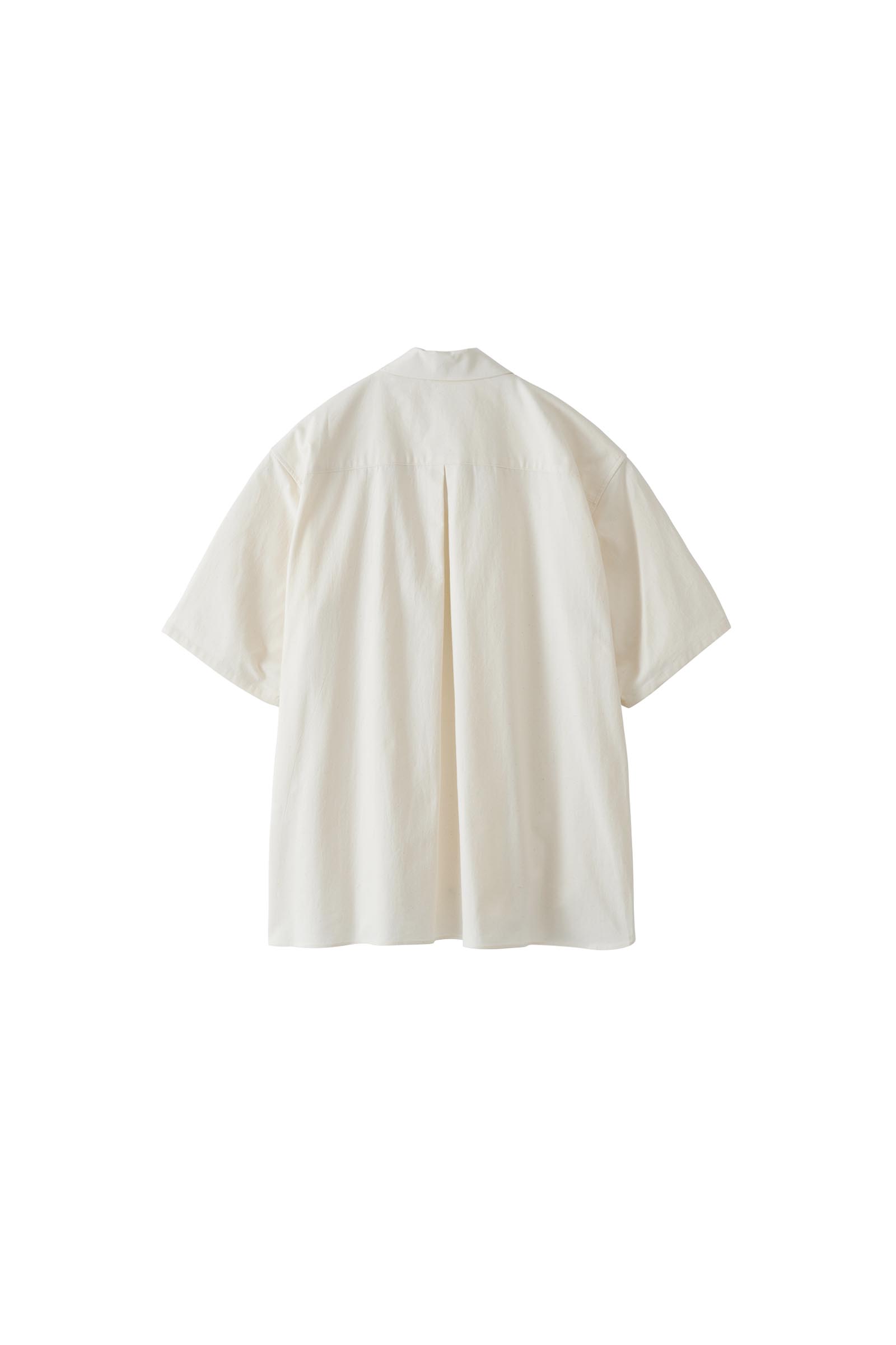 POLYPLOID / OPEN COLLAR SHIRT A