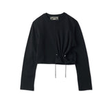 PHOTOCOPIEU / DRAWSTRING DETAIL TOP