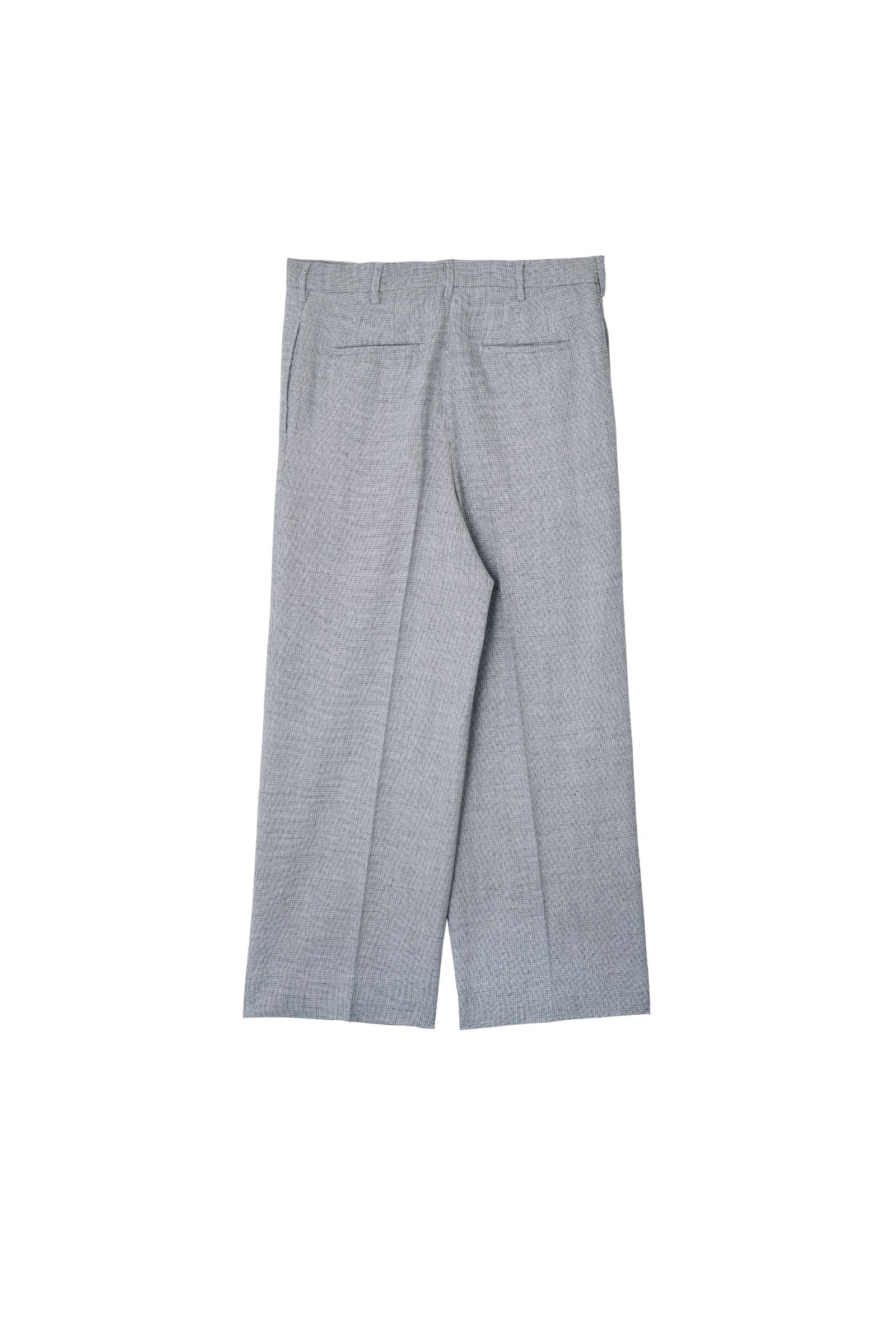 nonnotte / Draw Cord Wide Straight Trousers