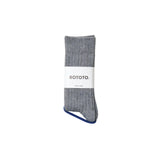 ROTOTO / COTTON WOOL RIBBED CREW SOCKSSHMERE