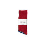 ROTOTO / COTTON WOOL RIBBED CREW SOCKSSHMERE