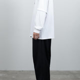 ESSAY / TS-3 CUT UP LONG LAYER T-SHIRT