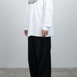 ESSAY / TS-3 CUT UP LONG LAYER T-SHIRT