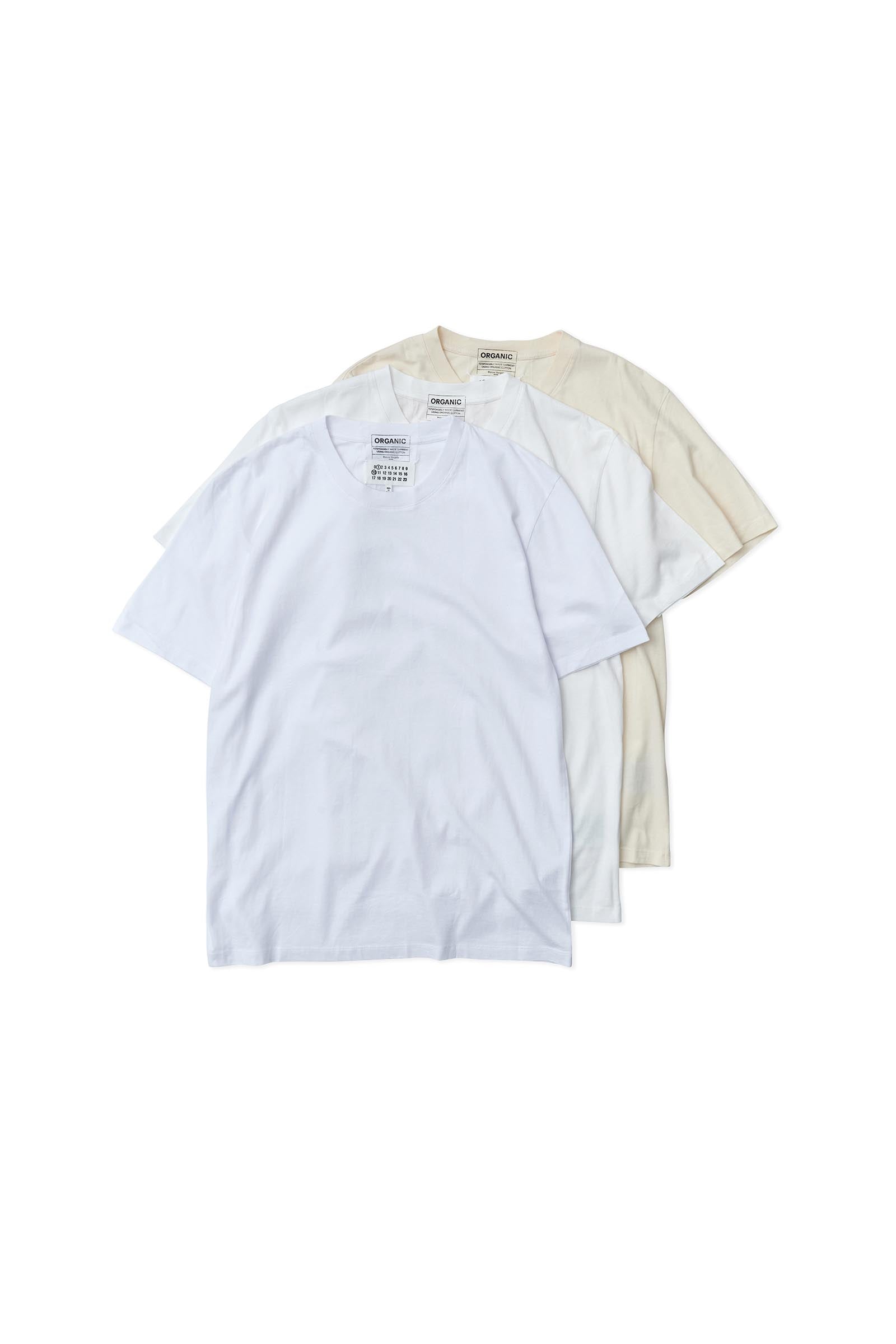 Maison Margiela / 3-pack of cotton T-shirts – carol ONLINE STORE