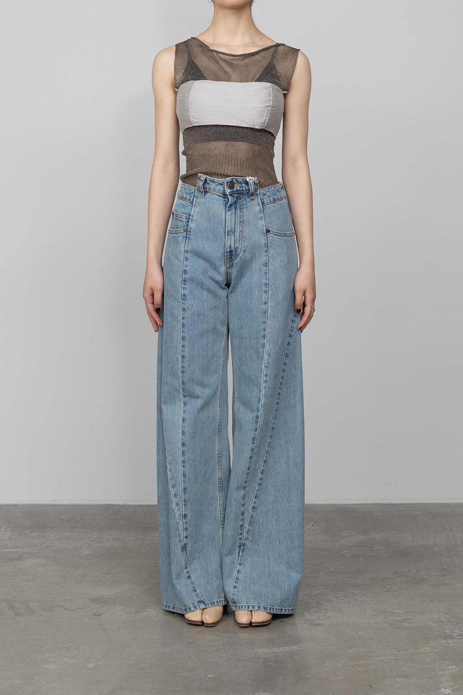 PALOMA WOOL / Ayete -Silk bandeau top-