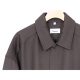 lownn / Split Shirt Chemise Ouverte (Fendue)（wool twill）