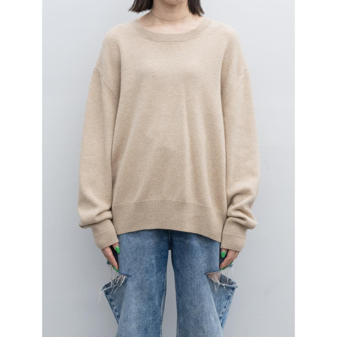 SEEALL / ESSENTIAL CREWNECK SWEATER