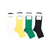 RoToTo / LINEN COTTON RIBBED ANKLE SOCKS