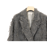 ERiKOKATORi / ripped wool jacket