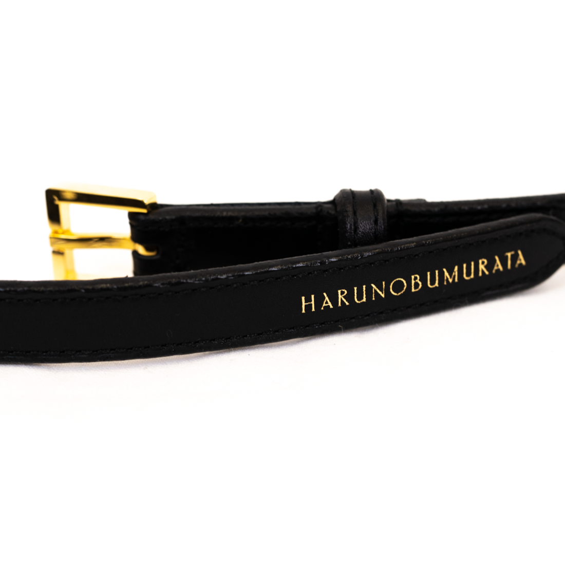 23AW HARUNOBU MURATA ハルノブムラタ CUPOLA BELT-